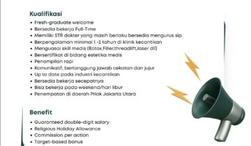Lowongan Pekerjaan Dokter