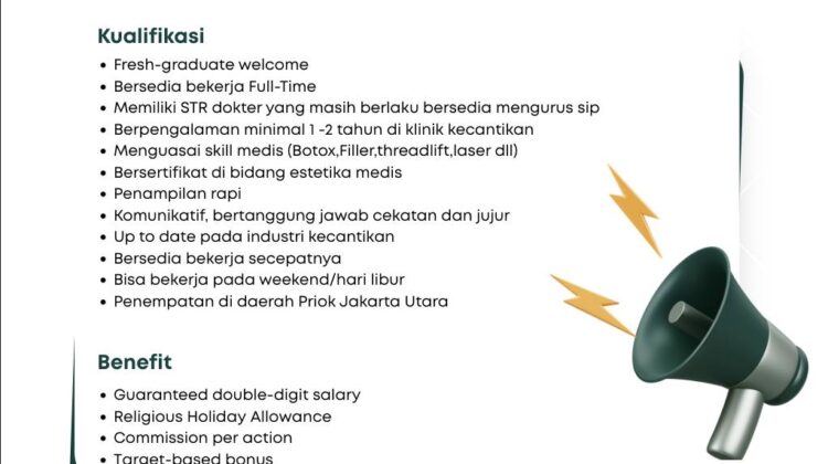 Lowongan Pekerjaan Dokter