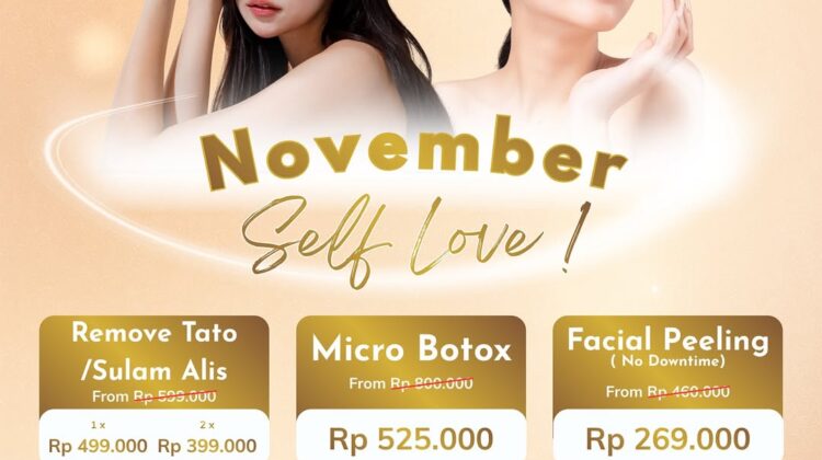 💖 November Self Love! – Khusus Bulan Penuh Cinta Diri di Gift Beauty 💖