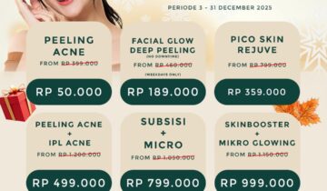 🔔 Holiday Glow December: Tampil Memukau di Akhir Tahun dengan Promo Eksklusif dari Gift Beauty!