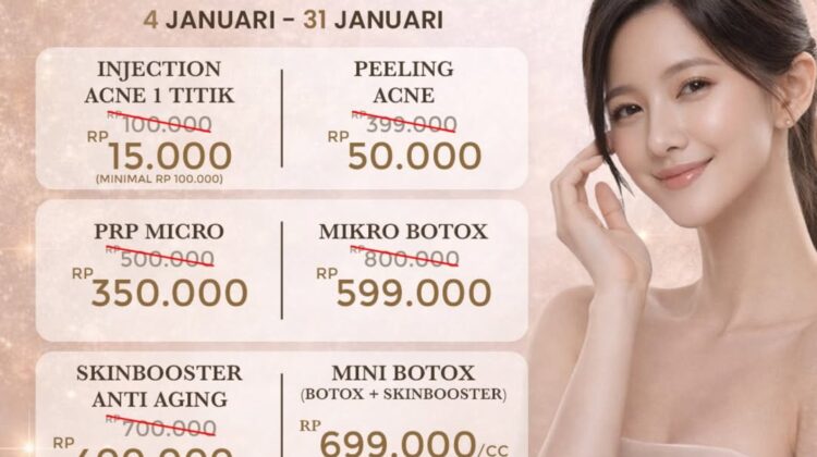 Wajah Baru di Tahun Baru! Promo “New Year New Skin” dari Gift Beauty Hanya di Januari Ini
