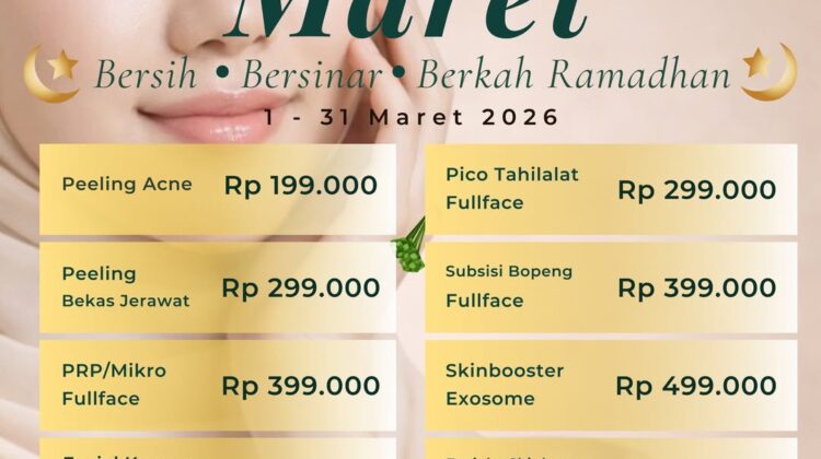 Sambut Lebaran dengan Wajah Glowing: Promo Berkah Ramadhan di Gift Beauty!