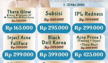 Promo Mei Exclusive di Gift Beauty: Waktunya Glowing dengan Harga Hemat!