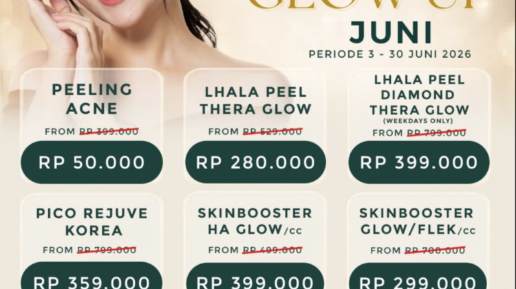 Promo Glow Up Juni 2026 di Gift Beauty: Saatnya Tampil Lebih Cerah dan Percaya Diri